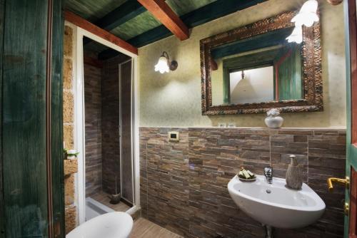 Kúpeľňa v ubytovaní B&B Trani Palace
