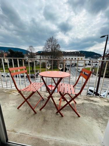 Appartement lumineux centre gérardmer vue lac