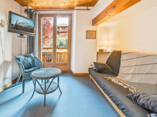 Appartement 2 pièces avec coin montagne, balcon, piscine estivale, à 300m des pistes à Serre Chevalier - FR-1-762-7
