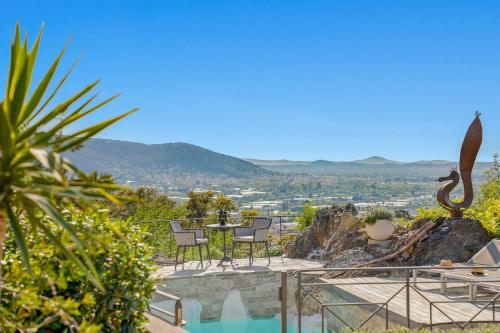 Piscine privée - Vue panoramique - Calme - 8 Personnes