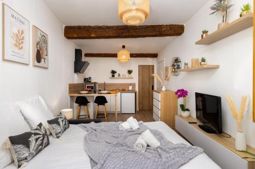 Beautiful renovated studio Modern
