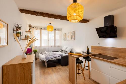 Beautiful renovated studio Modern