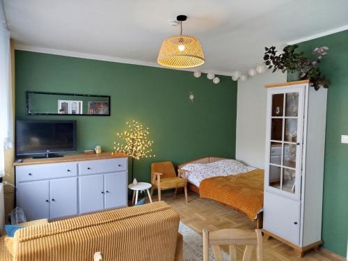 Yellow Green Apartment