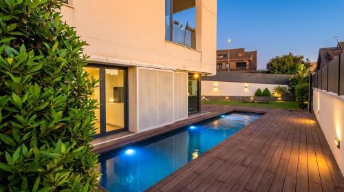 Villa Sunset Barcelona Diseño Vista impresionante Alta Capacidad para disfrutar en familia y amigos