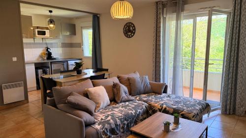 Zona d'estar a Cozy apartment