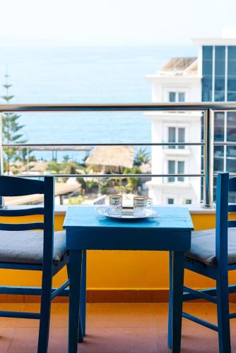 Vila Lida tesisinde bir balkon veya teras