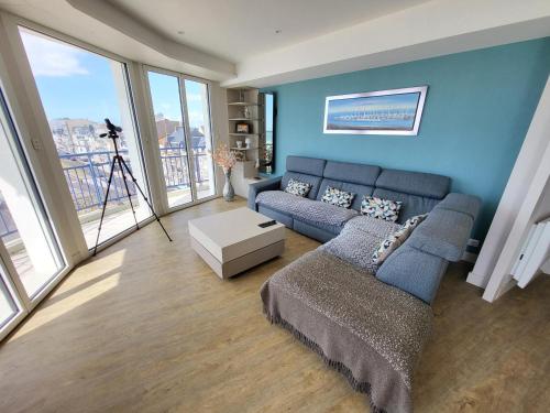 Appartement grand balcon vue mer - 6 pers.