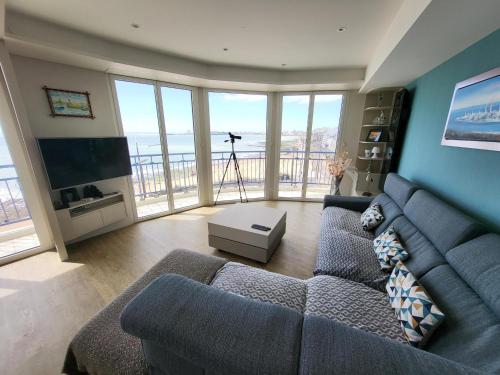 Appartement grand balcon vue mer - 6 pers.