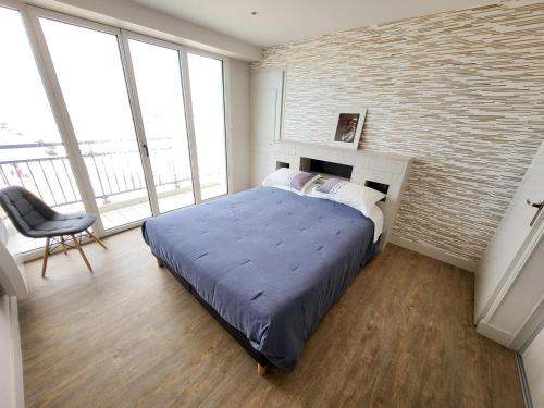 Appartement grand balcon vue mer - 6 pers.