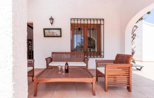 Cozy Home In Javea With Private Swimming Pool, Can Be Inside Or Outside