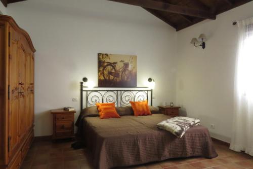 Krevet ili kreveti u jedinici u okviru objekta Casa La Lomada