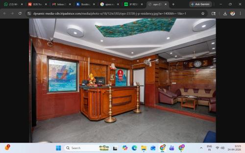 a screenshot of a room in a boat at JPResidency in Pondicherry