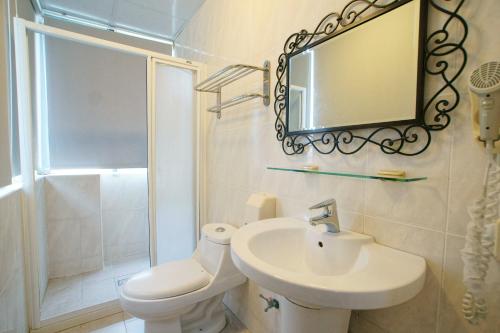 Phòng tắm tại Rose Rider Guesthouse