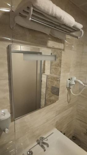 Koupelna v ubytování Göznur Otel