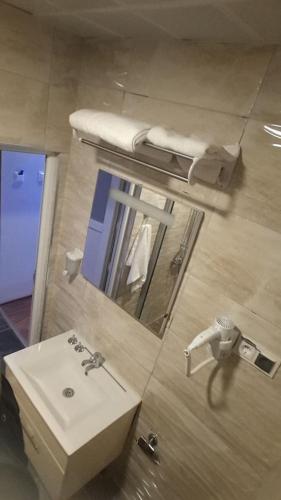 Koupelna v ubytování Göznur Otel