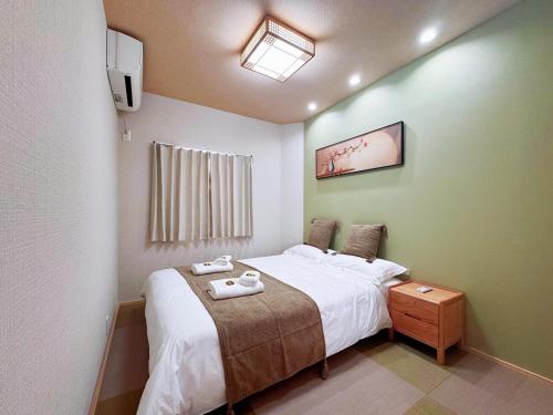 今里站步行3分钟 2卧室大客厅66平米 直达难波心斋桥 关西机场1H Friends Inn 今里201