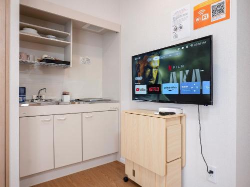 TP301 1LDK Home, Easy Access to Tokyo Skytree and Asakusa, 1 Double Bed and 1 single sofa bed, Sleeps 3