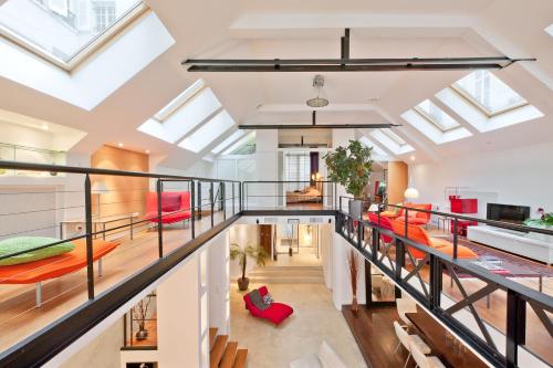 Large Luxury Loft with AC 3 to 4 Bedrooms Montorgueil Louvre