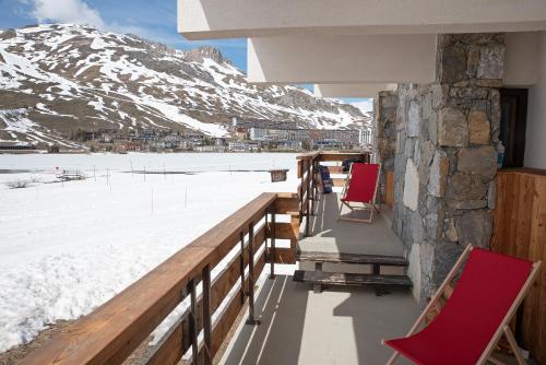 Appartement 4 etoiles Tignes vue lac et montagne, 8 pers Chalet Gypaetus