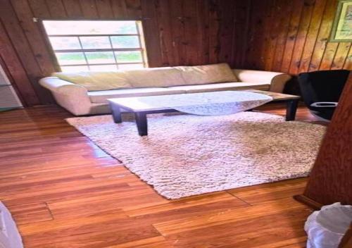 a living room with a couch and a coffee table at GpL 3321 Downtown Fort Myers Retreat in Fort Myers