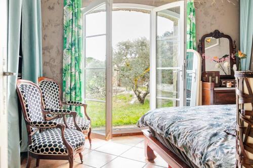 Villa on a 1,000 m plot, swimming pool, air condi