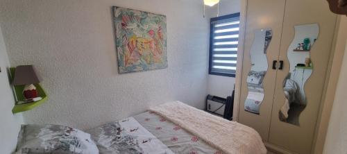 FRONT DE MER, appt 4 couchages, 2 chambres, secteur grande plage Lydia