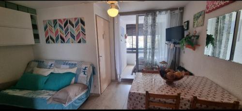 FRONT DE MER, appt 4 couchages, 2 chambres, secteur grande plage Lydia