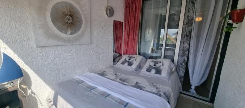 FRONT DE MER, appt 4 couchages, 2 chambres, secteur grande plage Lydia