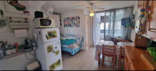FRONT DE MER, appt 4 couchages, 2 chambres, secteur grande plage Lydia