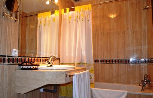 Koupelna v ubytování Hospedería de Antonia