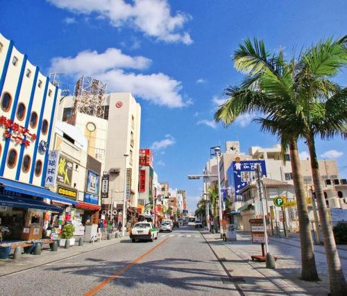Naha International Street, Double Bed with Elevator, Room 203