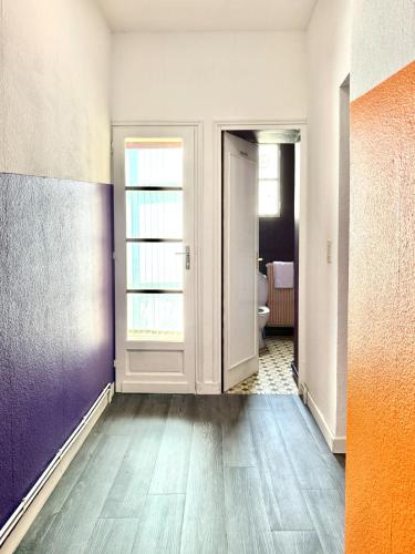 Llit o llits en una habitació de Studio Loubes Bernac