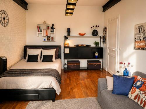 Posteľ alebo postele v izbe v ubytovaní We Loft