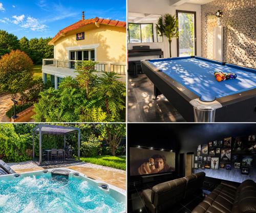 Villa avec jacuzzi, sauna, cinéma - Proche Paris