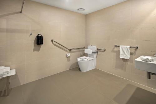 A bathroom at Quest Dandenong Central