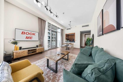 Free housekeeping visits during your stay - StayShort - Elegant 1BR in Prime Business Bay