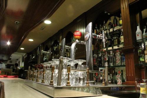 Ο χώρος του lounge ή του μπαρ στο Hotel Anunciada