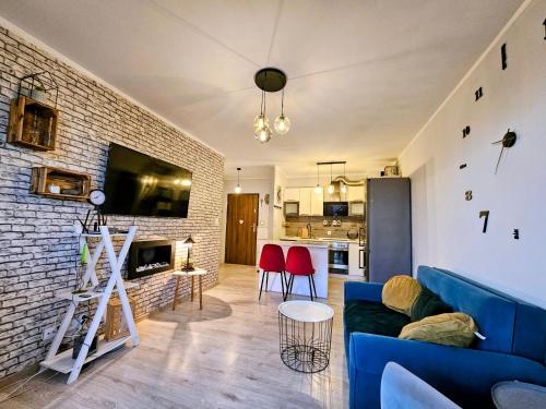 Apartmament z ogródkiem