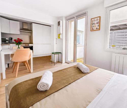 Studio douillet, calme et proche du centre-ville