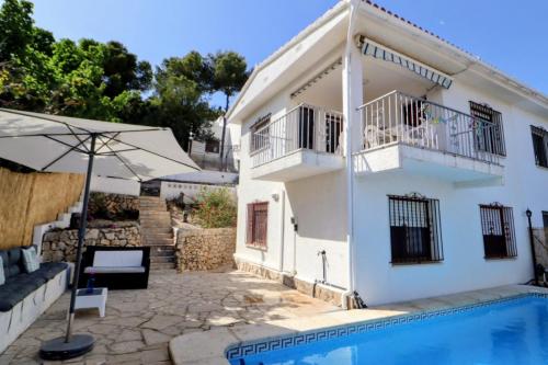 Villa avec piscine privée vue sur le chateau de Peñiscola