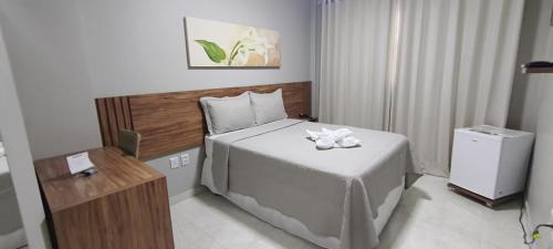 Krevet ili kreveti u jedinici u okviru objekta Hotel Kalimera