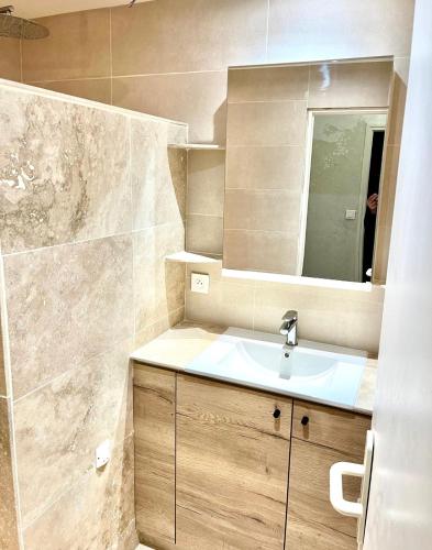 Appartement Corail, vue plongeante sur la mer