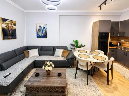 Et opholdsområde på Dior Apartment