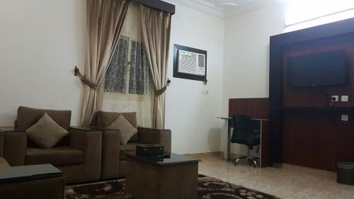 Seating area sa Kasr Dama Furnished Apartments