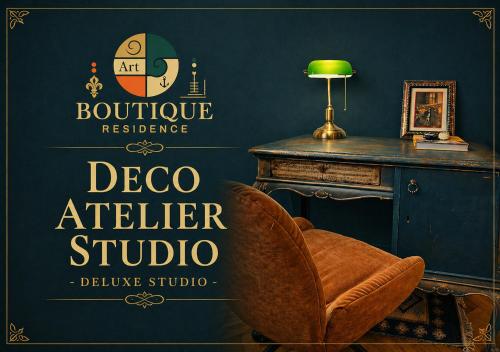 a book cover of a room with a chair and a desk at Art Boutique Residence - City Center - Calea Victoriei in Bucharest