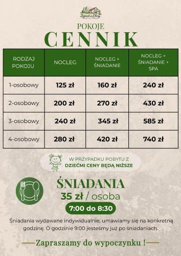 a poster for a tournament with the number of wins at Zajazd u ELiZY in Czajowice