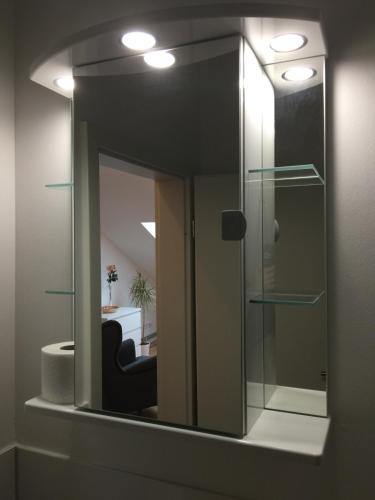 Koupelna v ubytování A10 Apartmenthaus