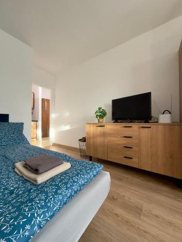 Wygodne studio w centrum z balkonem - blisko PKP i PKS - free parking