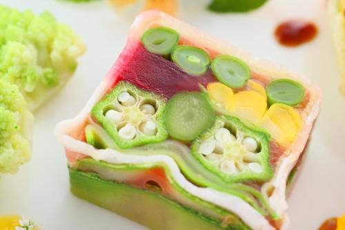 a piece of food that looks like a piece of broccoli at Kunugi Relaxation with 4 modern rooms in Hakuba