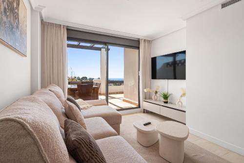 2BR Sunset Golf With Sea View And Private Terrace